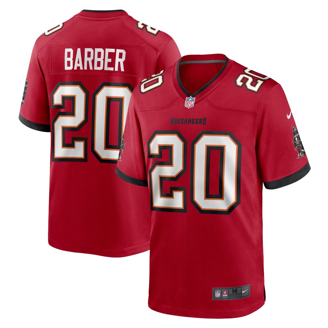 Ronde Barber Tampa Bay Buccaneers Red Retired Player Game Jersey