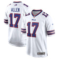 Josh Allen Buffalo Bills White White Game Player Jersey