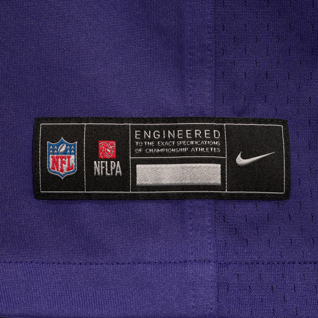 Lamar Jackson Baltimore Ravens Purple Game Jersey