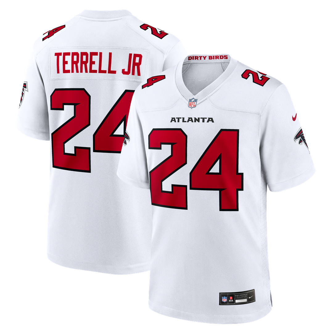 A.J. Terrell Atlanta Falcons Red Game Jersey