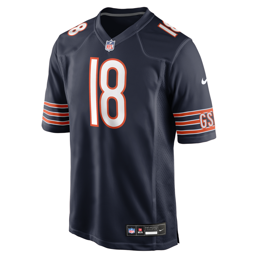 Caleb Williams Chicago Bears Navy Player Game Jersey