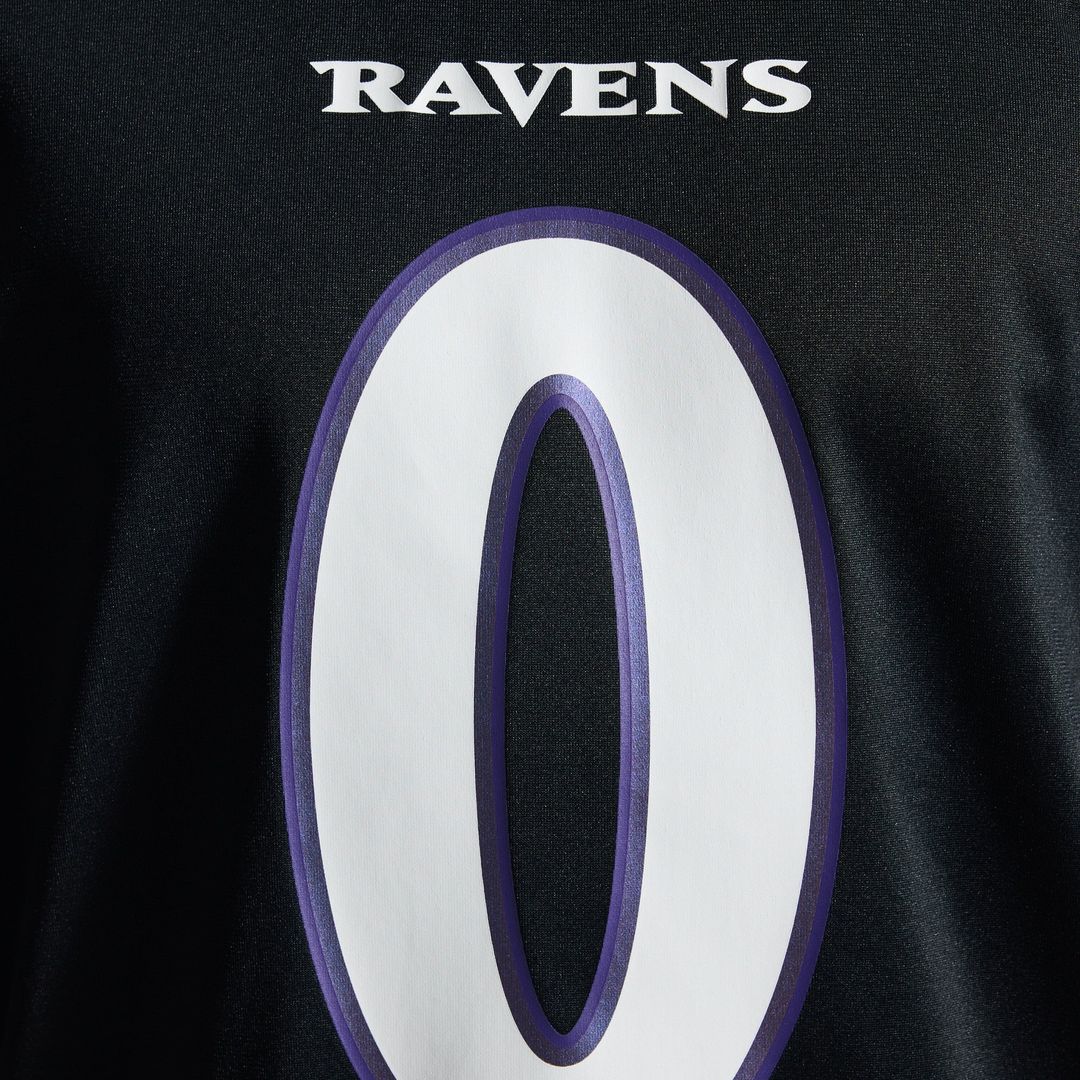 Roquan Smith Baltimore Ravens Purple Alternate Game Jersey