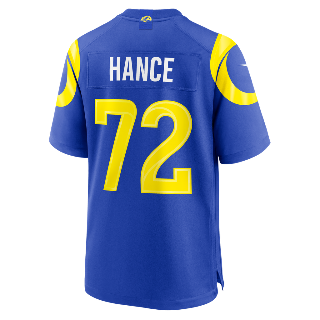 Blake Hance Los Angeles Rams Royal Team Game Jersey