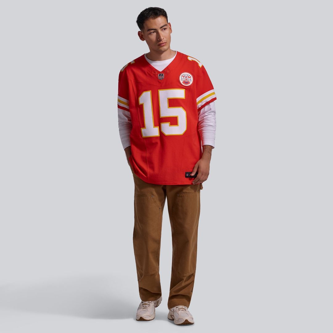 Patrick Mahomes Kansas City Chiefs Red Team Vapor F.U.S.E. Elite Jersey