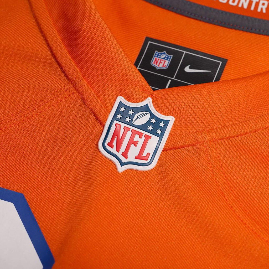 Mark Schlereth Denver Broncos Orange Retired Player Alternate Game Jersey