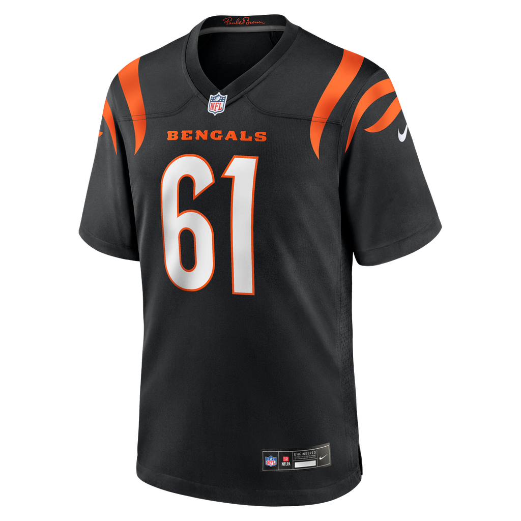 Cody Ford Cincinnati Bengals Black Game Jersey