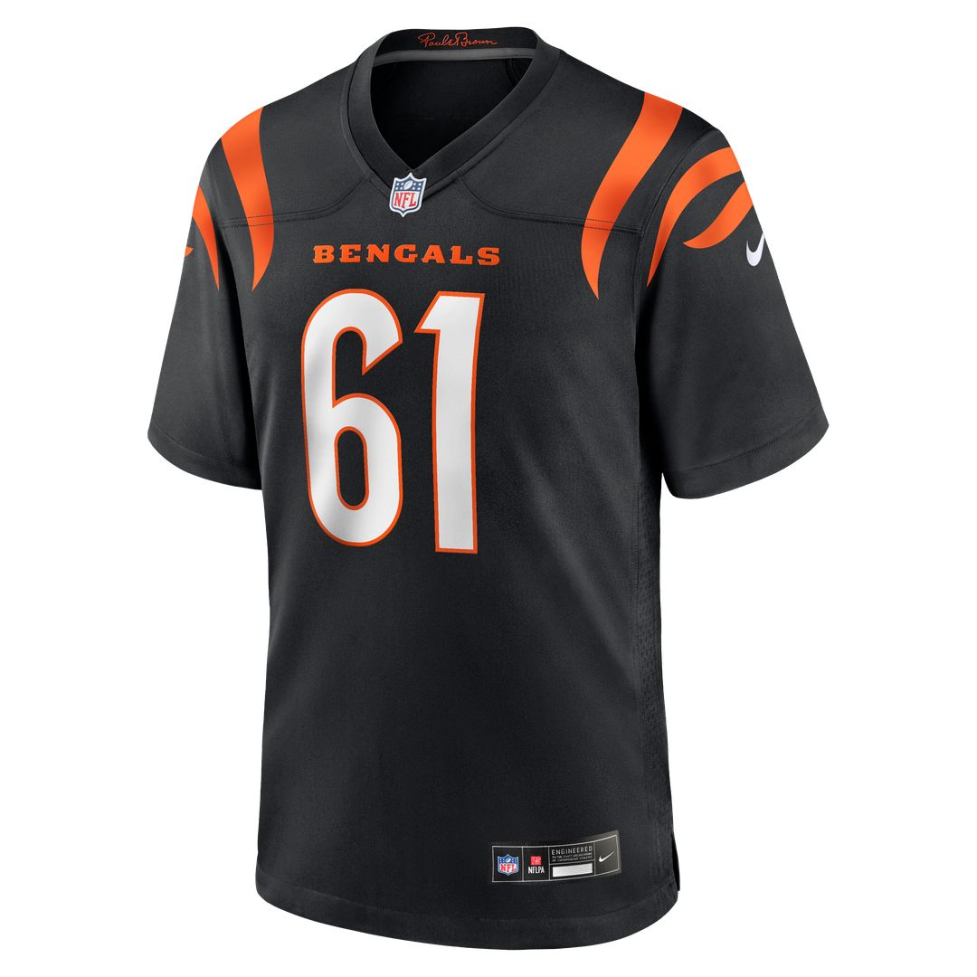 Cody Ford Cincinnati Bengals Black Game Jersey