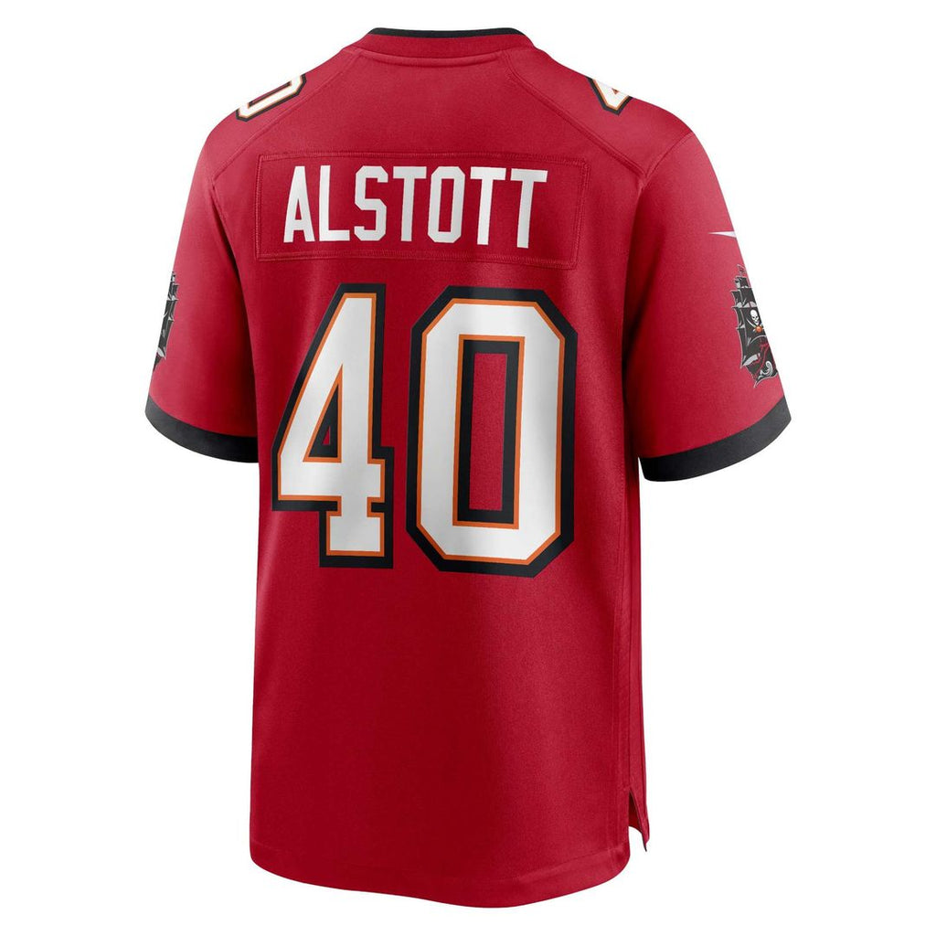 Mike Alstott Tampa Bay Buccaneers Red Retired Player Game Jersey