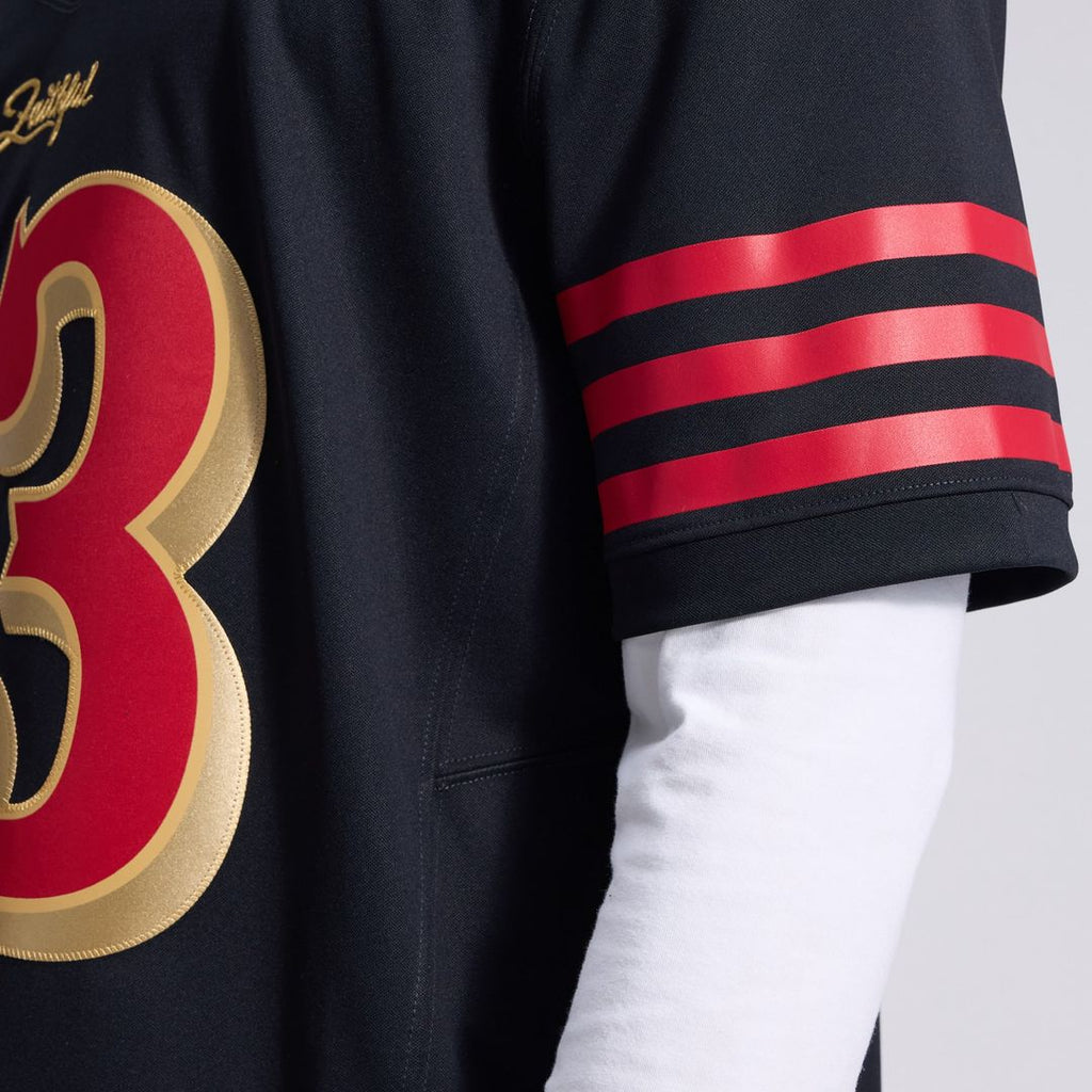 Brock Purdy San Francisco 49ers Black Rivalries Collection Stitched Limited Jersey