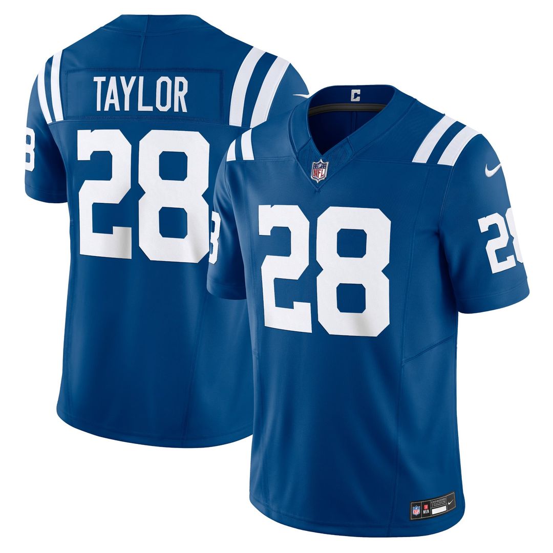 Jonathan Taylor Indianapolis Colts Royal Vapor F.U.S.E. Limited Jersey
