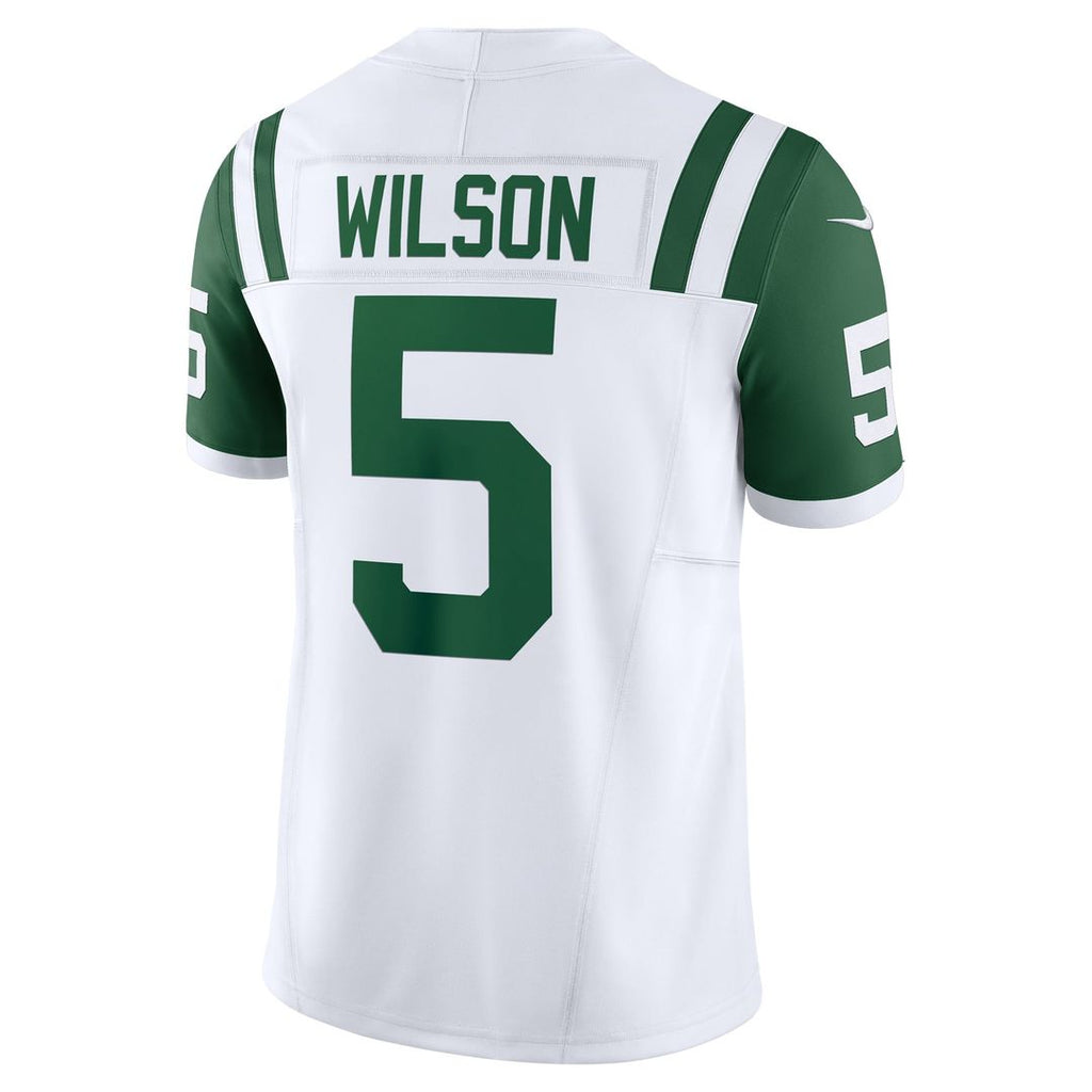 Garrett Wilson New York Jets White Classic Alternate Vapor F.U.S.E. Limited Jersey