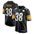 Mykal Walker Pittsburgh Steelers Black Team Game Jersey