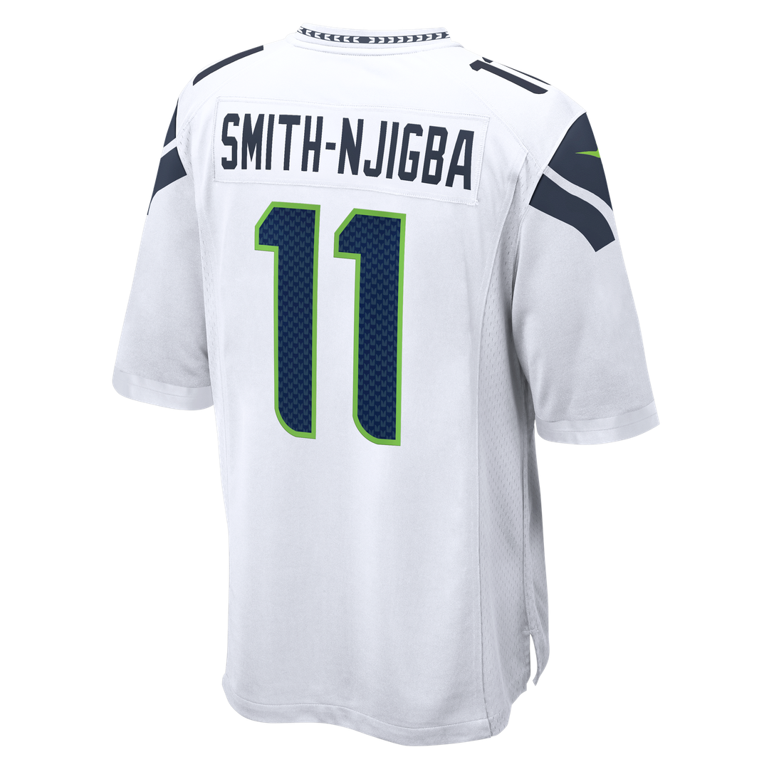 Jaxon Smith-Njigba Seattle Seahawks White Game Jersey