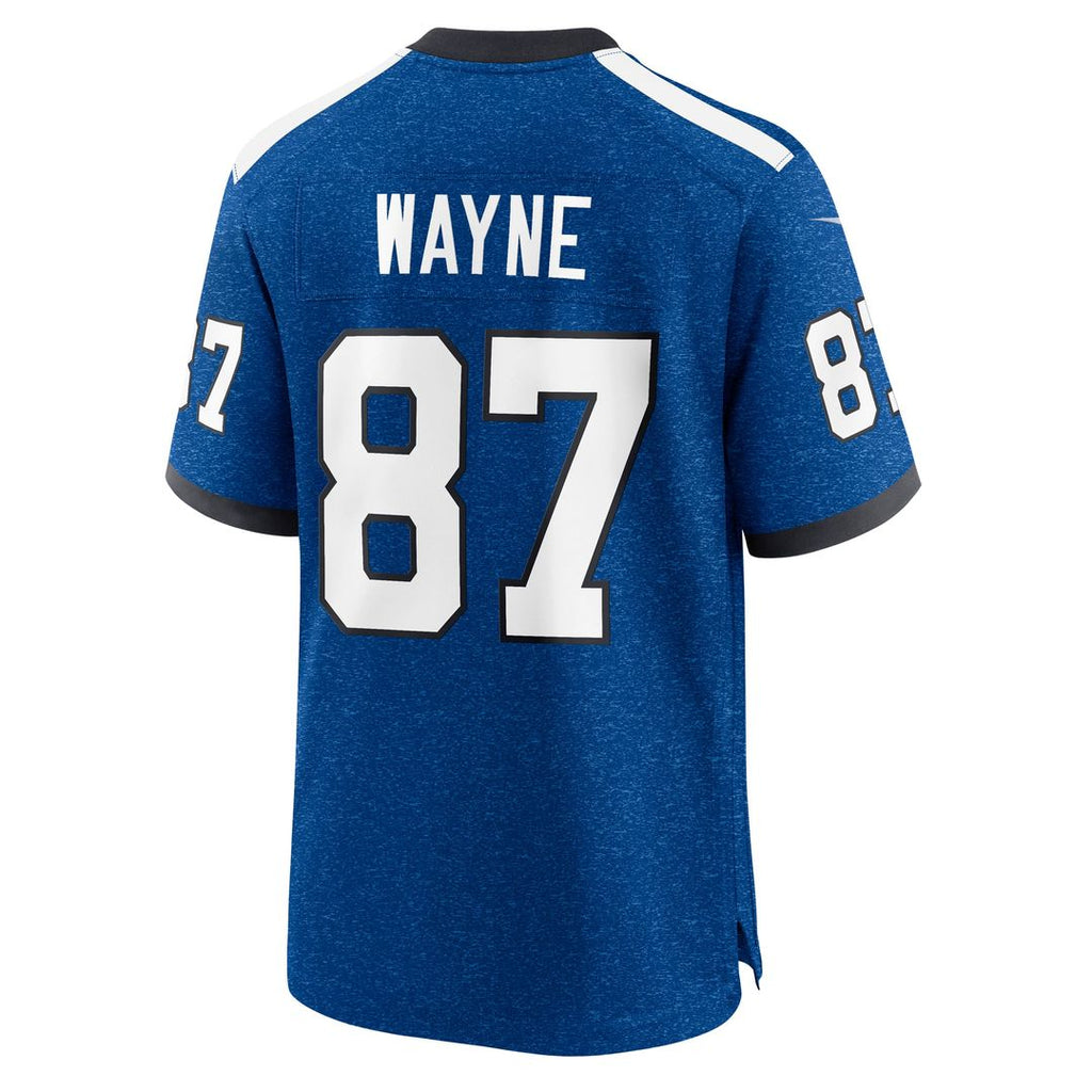 Reggie Wayne Indianapolis Colts Royal Retired Player Game Jersey