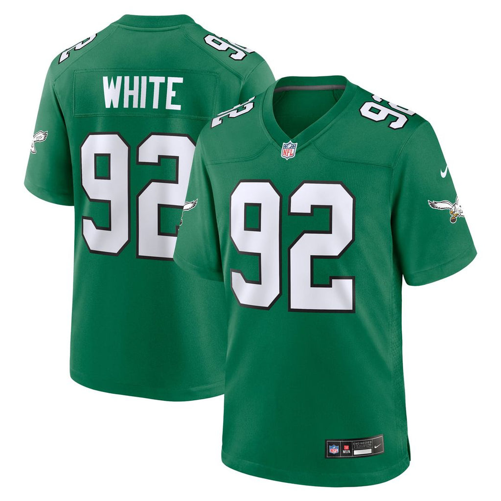 Reggie White Philadelphia Eagles Kelly Green Retired Player Alternate Game Jersey