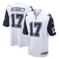 Brandon Aubrey Dallas Cowboys White Alternate Game Team Jersey