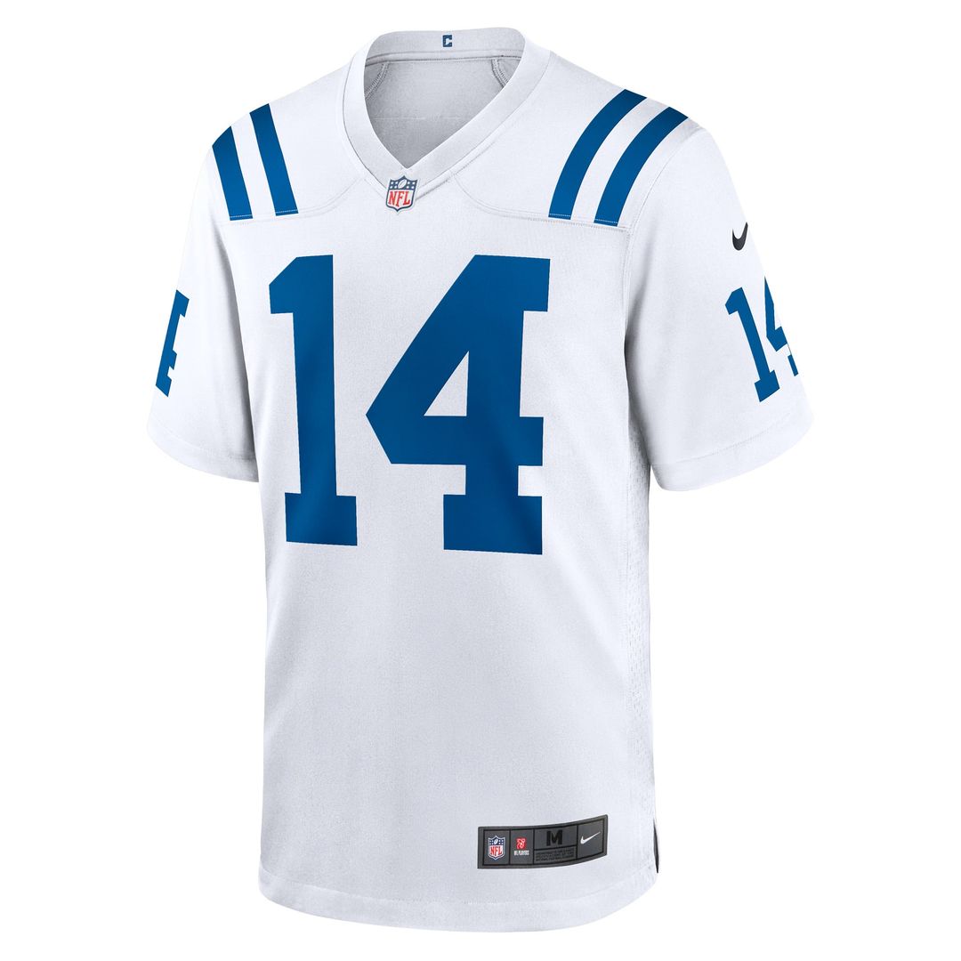 Alec Pierce Indianapolis Colts White Away Game Player Jersey