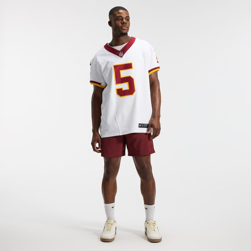 Washington Commanders Jayden Daniels White Alternate 2 Super Bowl Era Vapor F.U.S.E. Elite Jersey