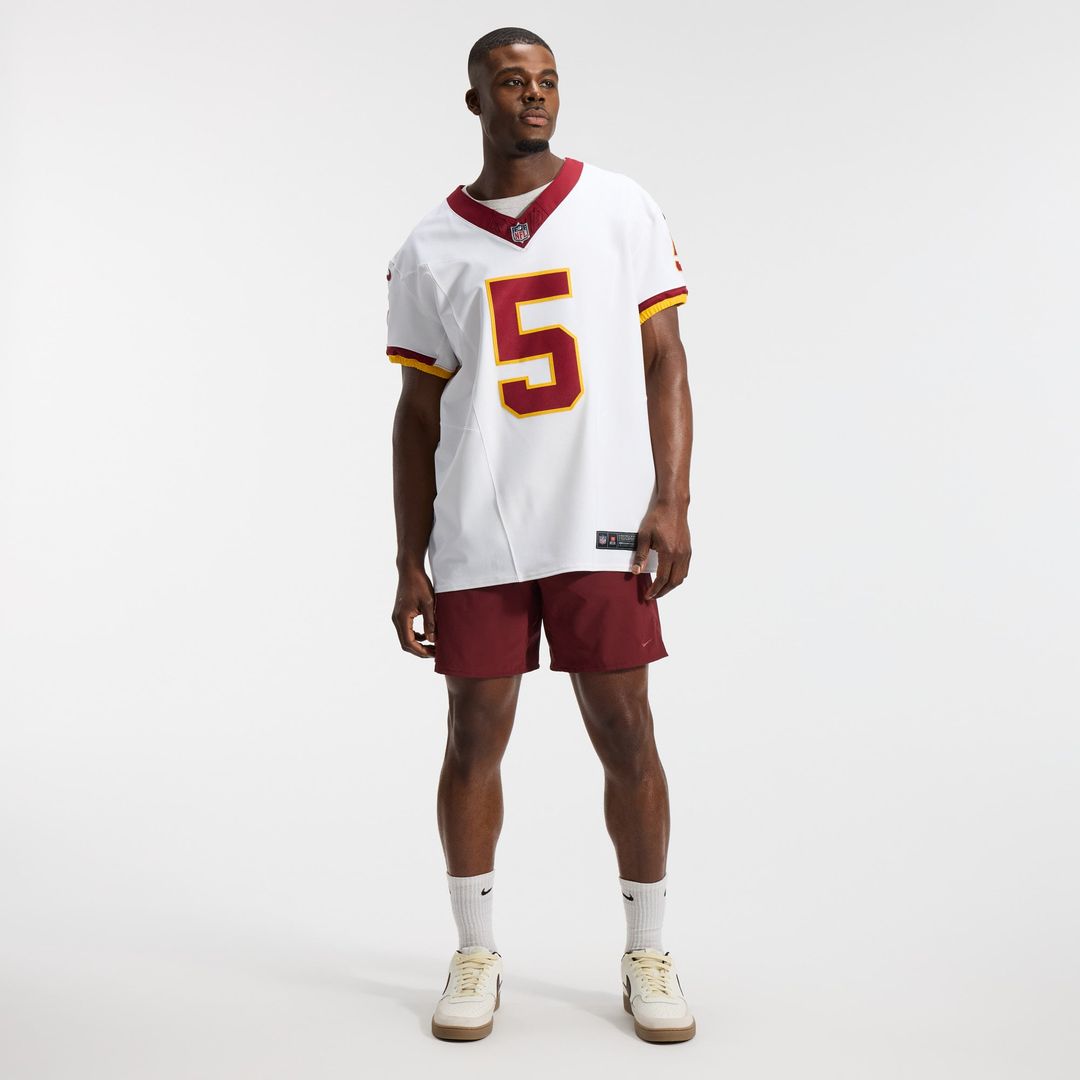Washington Commanders Jayden Daniels White Alternate 2 Super Bowl Era Vapor F.U.S.E. Elite Jersey