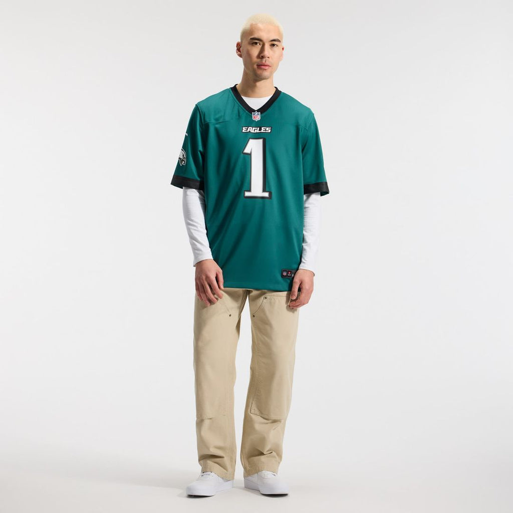 Jalen Hurts Philadelphia Eagles Black Alternate Game Jersey