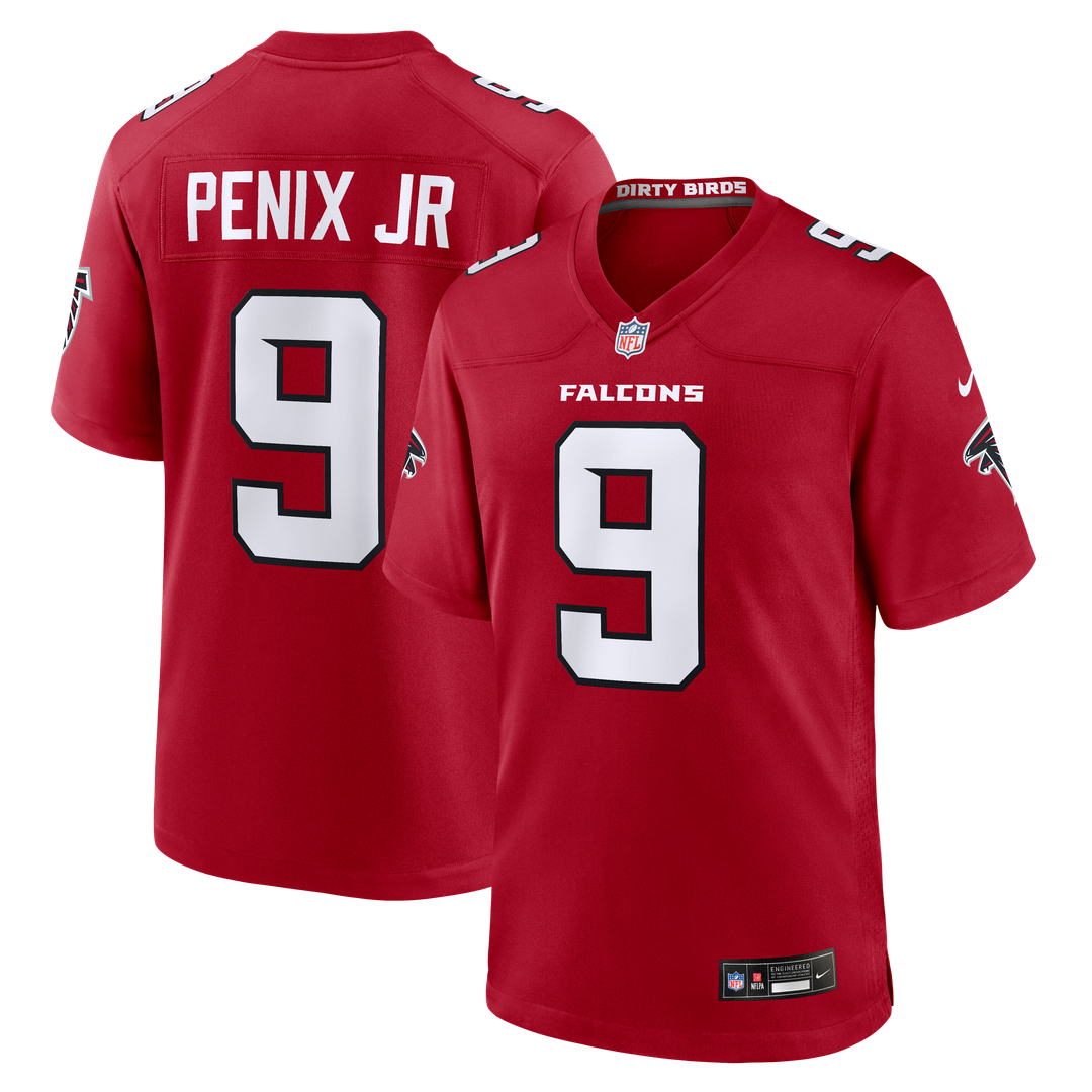Michael Penix Jr. Atlanta Falcons Black Alternate Game Jersey