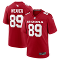 Xavier Weaver Arizona Cardinals Cardinal Team Game Jersey