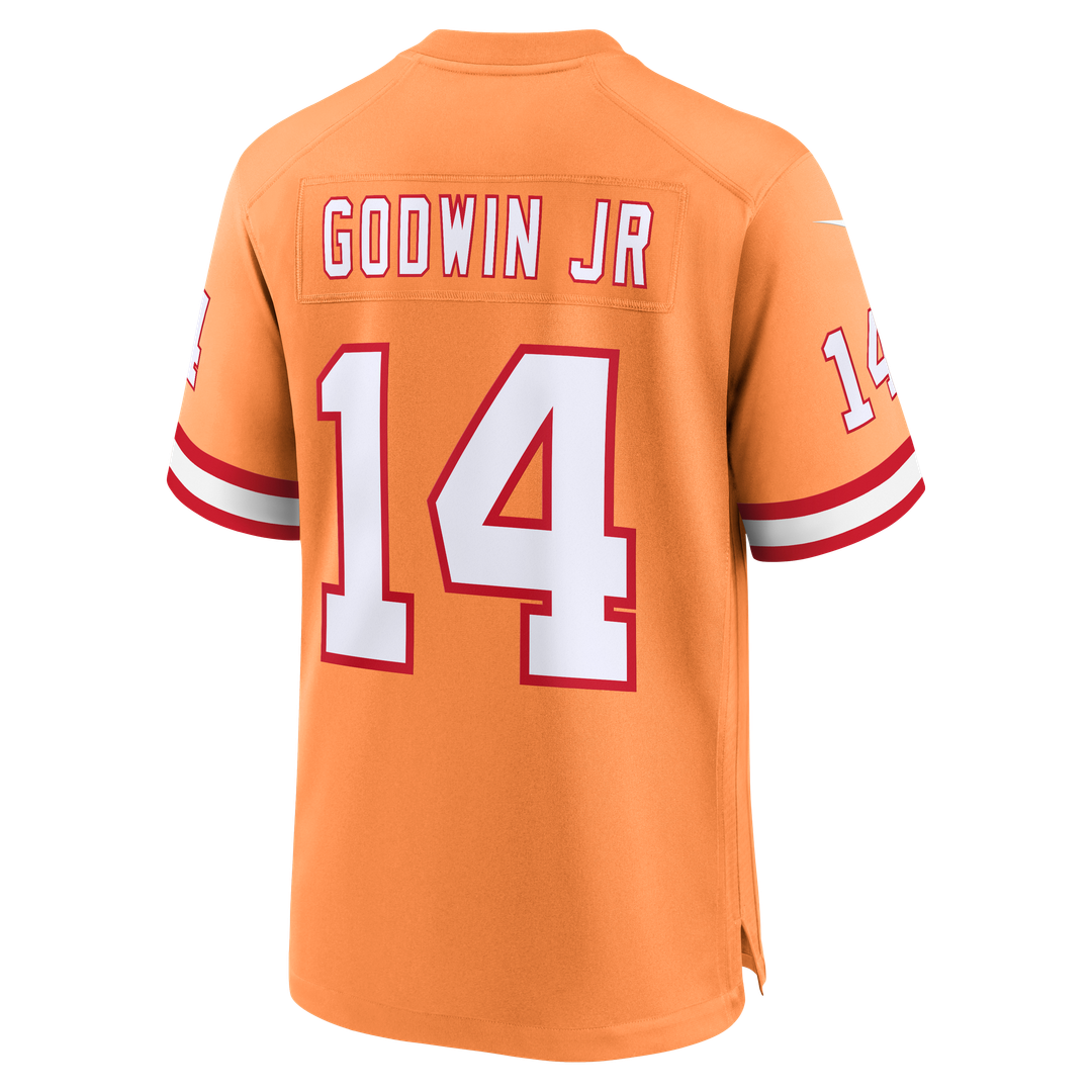 Chris Godwin Jr. Tampa Bay Buccaneers Orange Alternate Game Player Jersey
