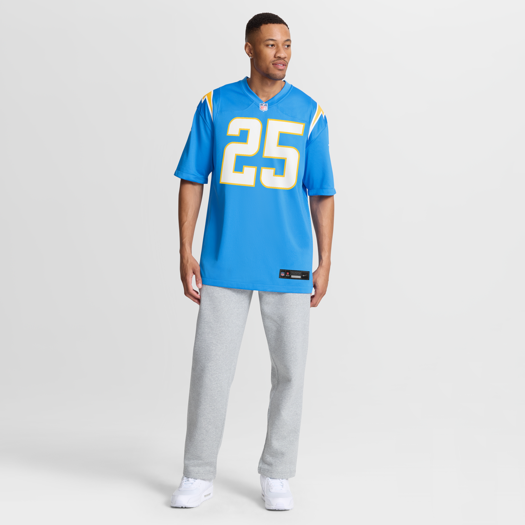 Junior Colson Los Angeles Chargers Powder Blue Team Game Jersey