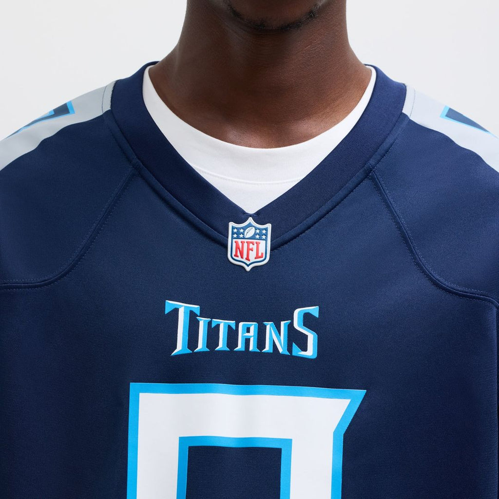 Will Levis Tennessee Titans Navy Game Jersey