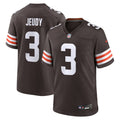 Jerry Jeudy Cleveland Browns Brown Game Jersey