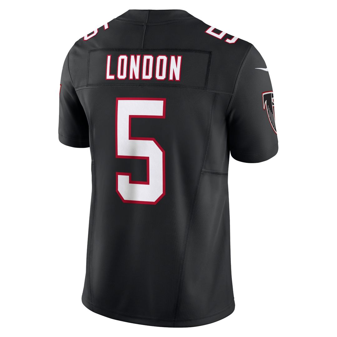 Drake London Atlanta Falcons Black Vapor F.U.S.E. Limited Jersey