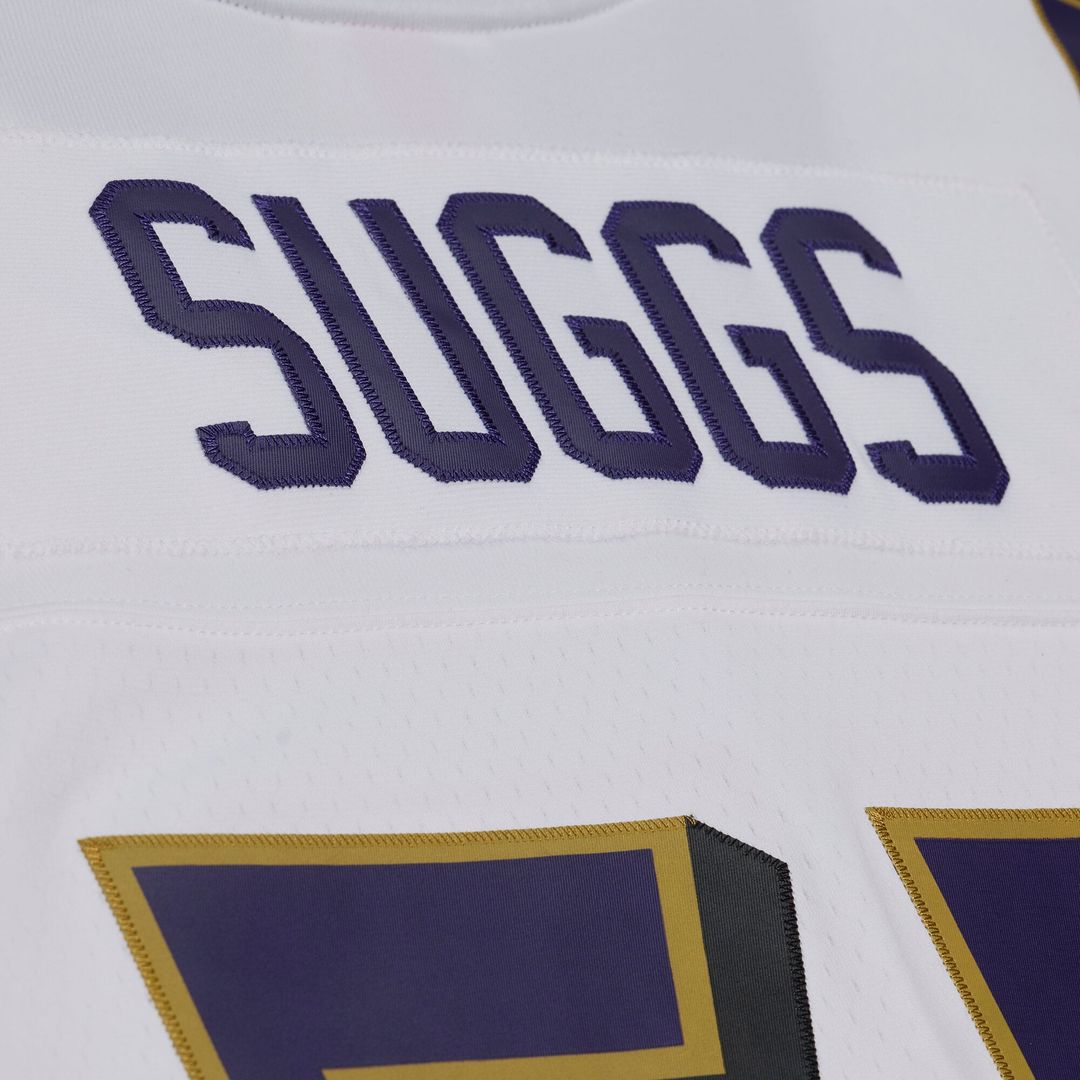 Terrell Suggs Baltimore Ravens Purple 2003 Legacy Replica Jersey
