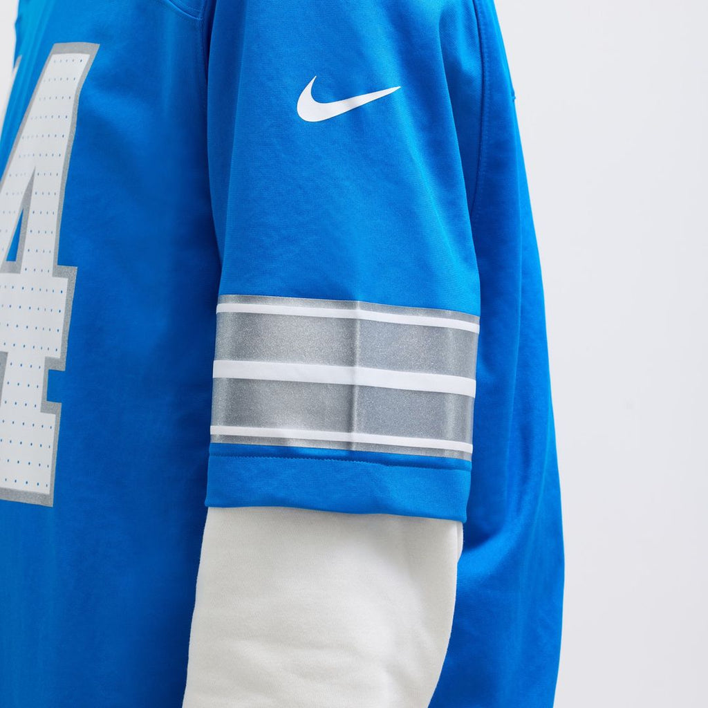 Amon-Ra St. Brown Detroit Lions Blue Game Jersey
