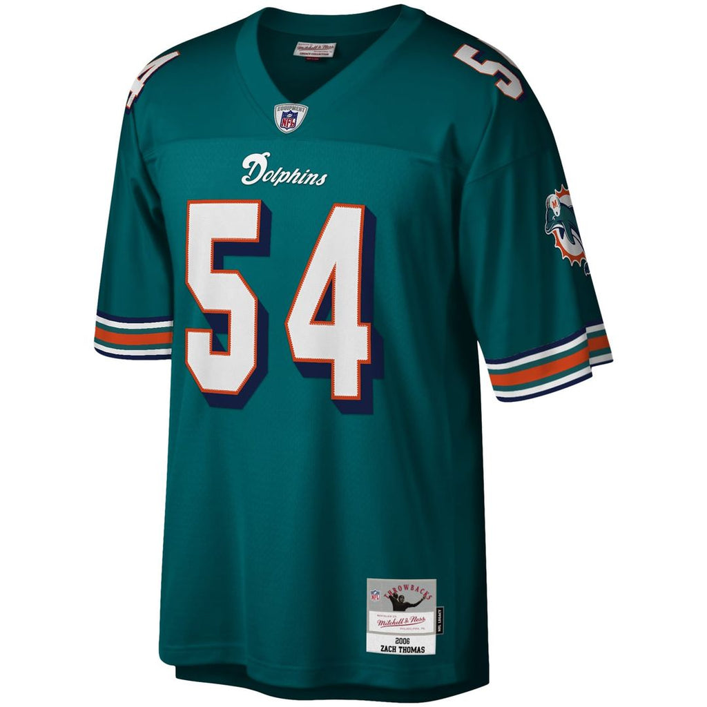 Zach Thomas Miami Dolphins White Legacy Replica Jersey