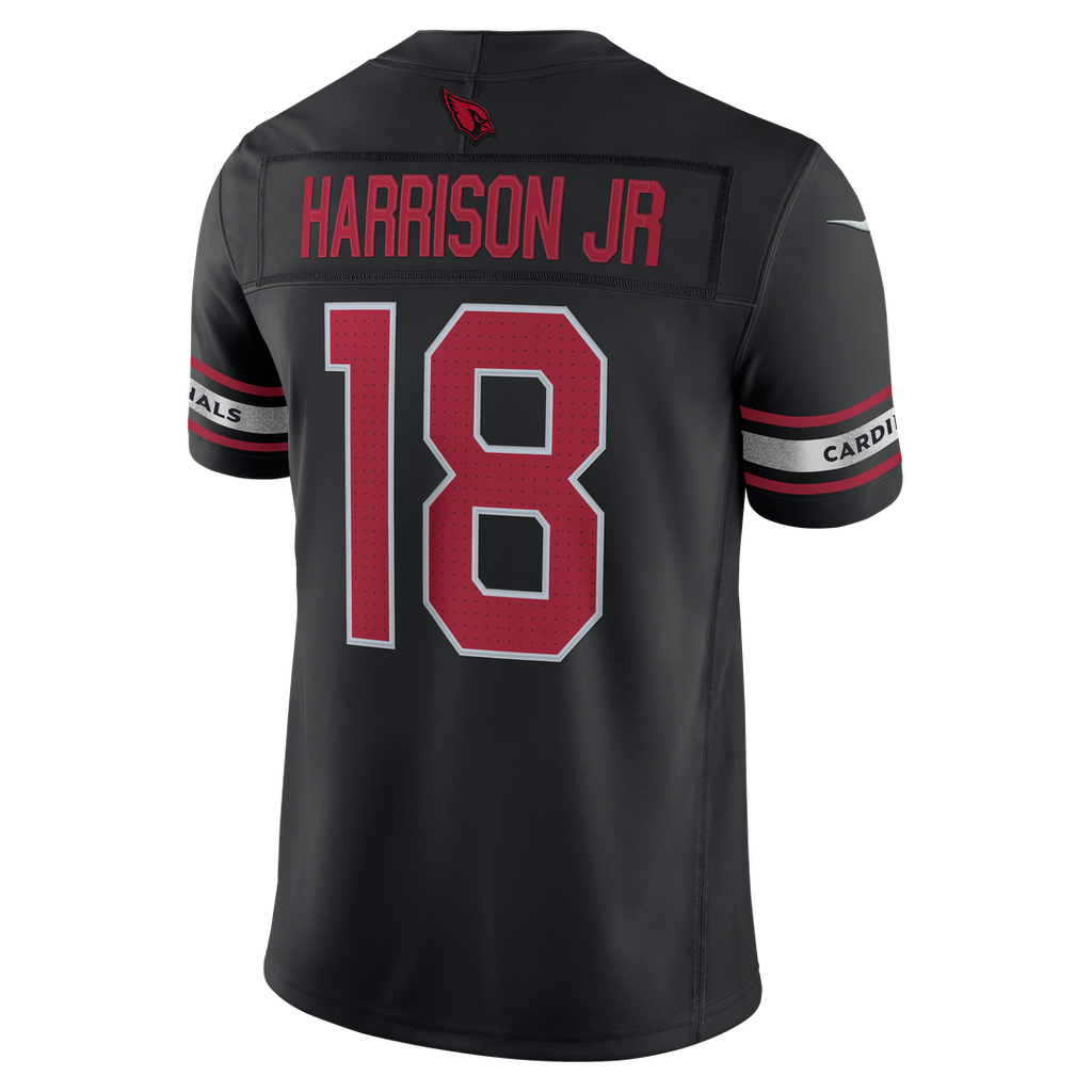 Marvin Harrison Jr. Arizona Cardinals Black Alternate Vapor F.U.S.E. Stitched Limited Jersey