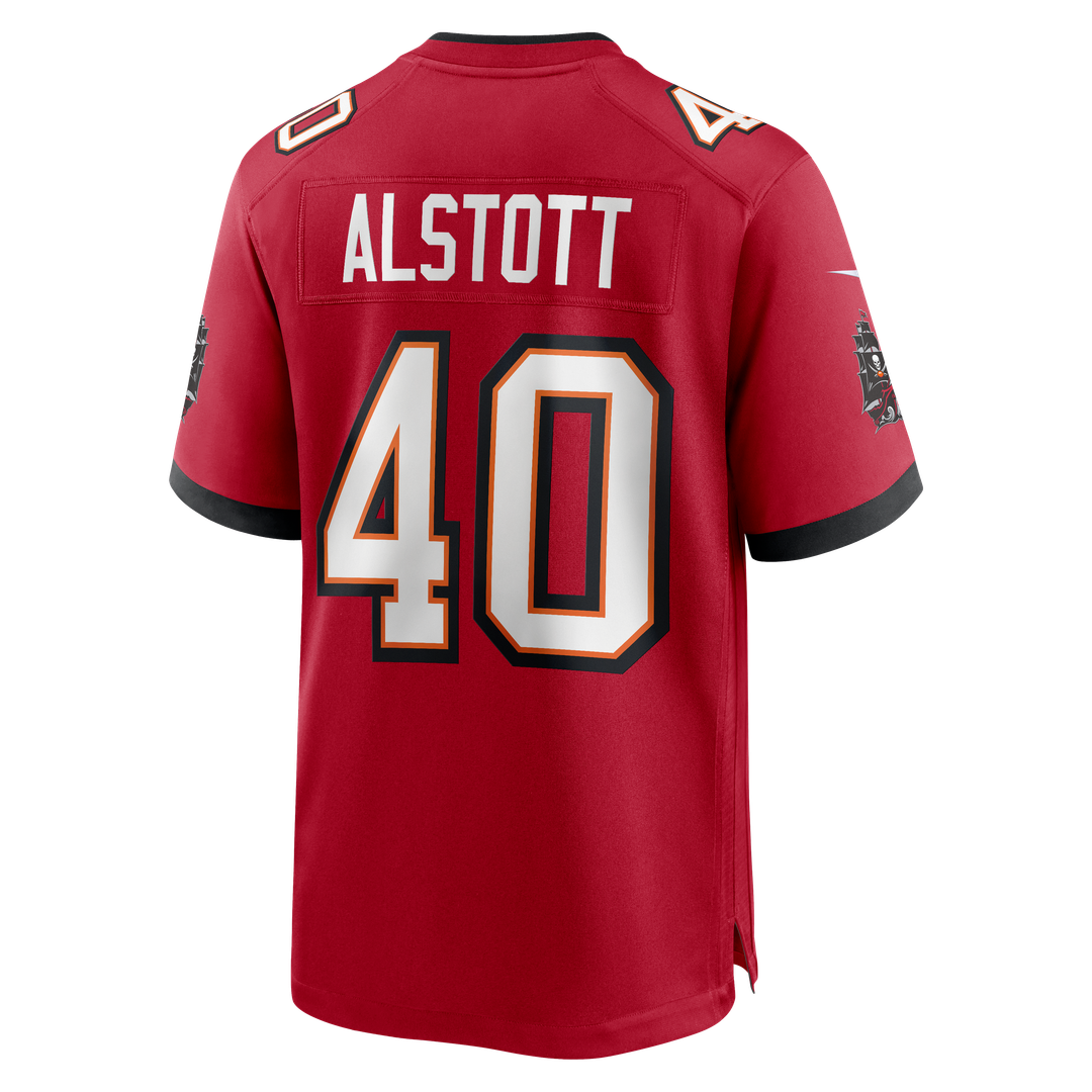 Mike Alstott Tampa Bay Buccaneers Red Retired Player Game Jersey