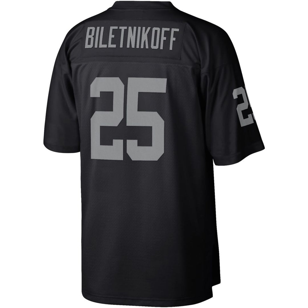 Fred Biletnikoff Las Vegas Raiders Black Legacy Replica Jersey