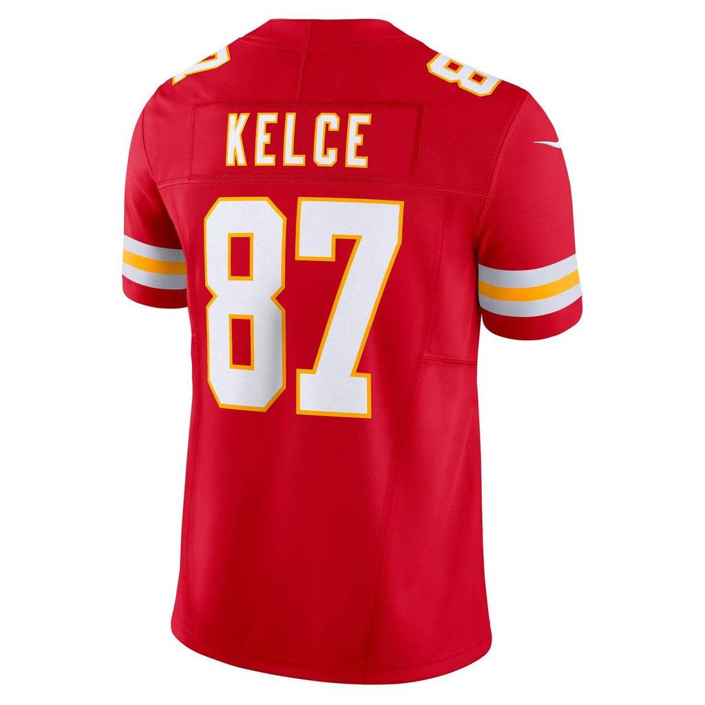 Travis Kelce Kansas City Chiefs Red Vapor F.U.S.E. Limited Jersey