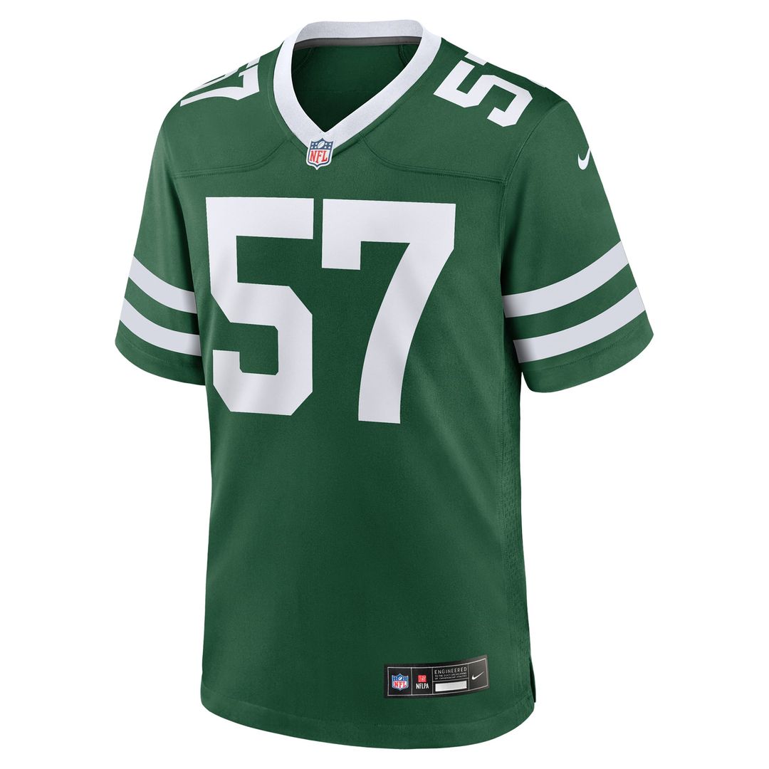 C.J. Mosley New York Jets White Classic Alternate Game Jersey