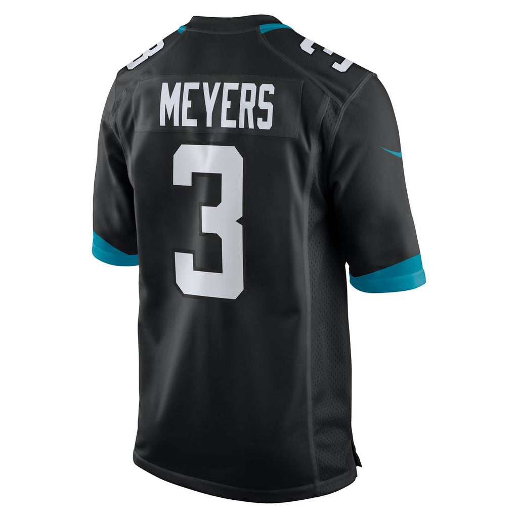 Jakobi Meyers Jacksonville Jaguars Teal Team Game Jersey