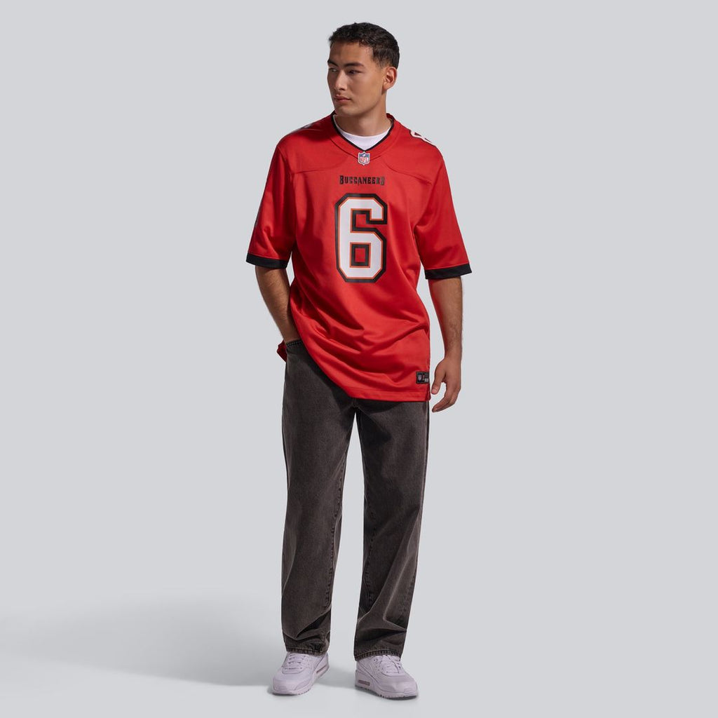 Baker Mayfield Tampa Bay Buccaneers Pewter Alternate Game Player Jersey