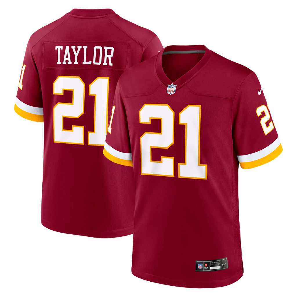 Sean Taylor Washington Commanders Burgundy Retired Player Game Jersey