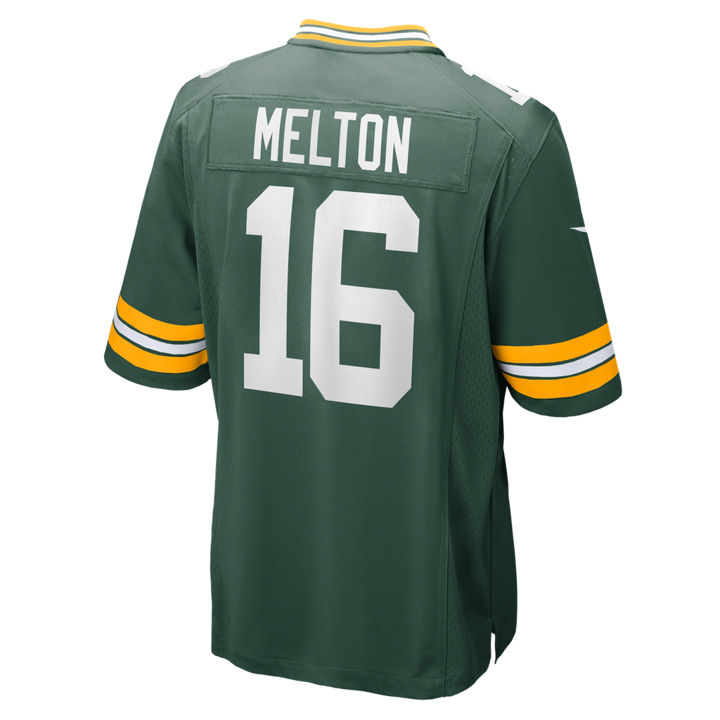 Bo Melton Green Bay Packers Green Team Game Jersey