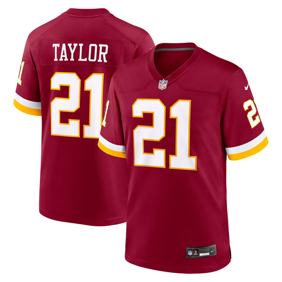 Sean Taylor Washington Commanders Burgundy Retired Player Game Jersey