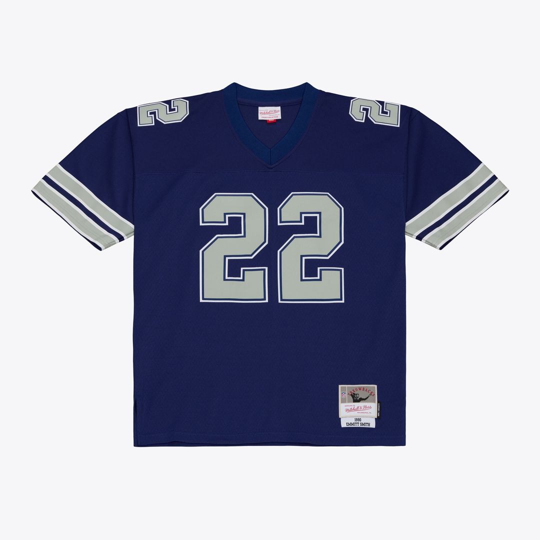 Emmitt Smith Dallas Cowboys Navy Retired Legacy Replica Player Jersey