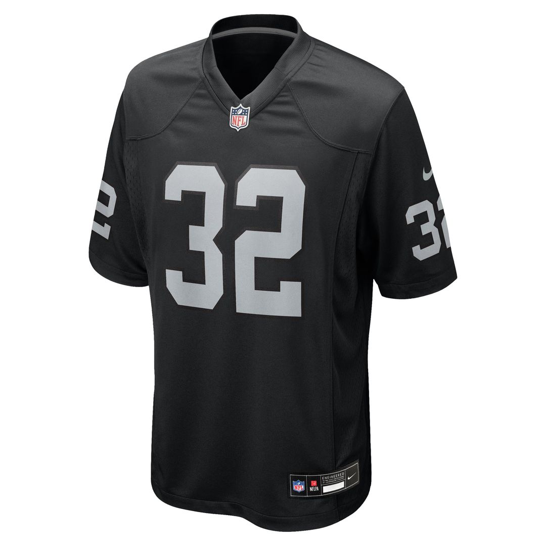 Marcus Allen Las Vegas Raiders Black Game Retired Player Jersey