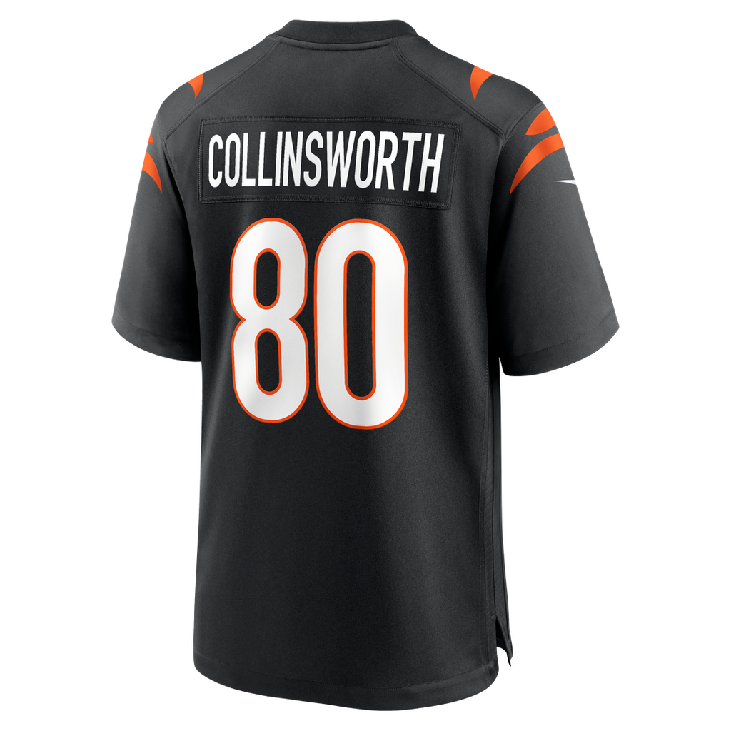 Cris Collinsworth Cincinnati Bengals Black Team Retired Player Game Jersey