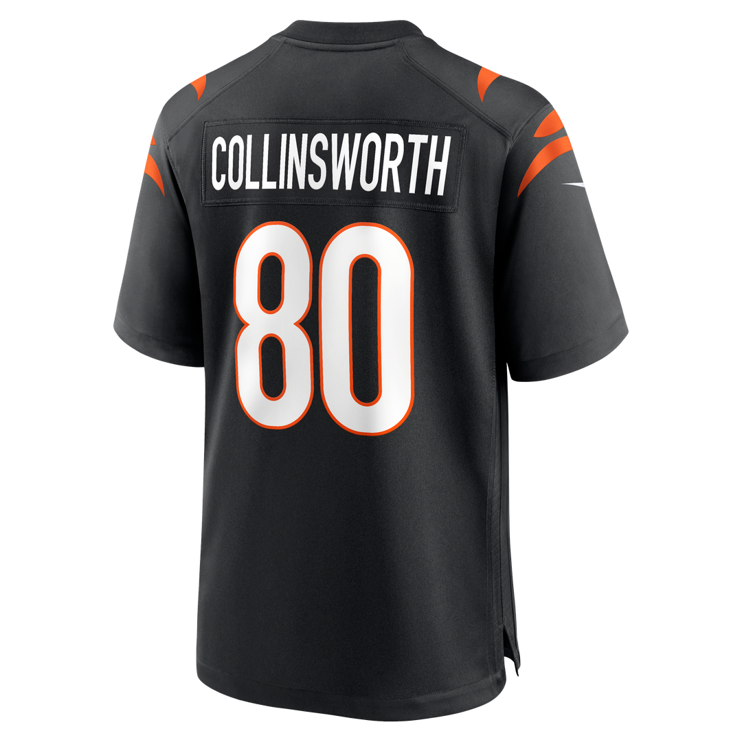 Cris Collinsworth Cincinnati Bengals Black Team Retired Player Game Jersey