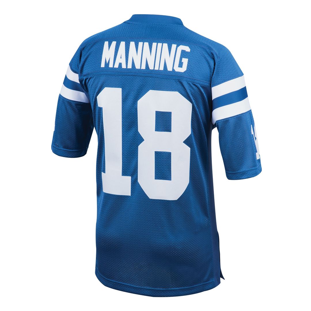 Peyton Manning Indianapolis Colts 1998 Royal Authentic Throwback Retired Player Jersey