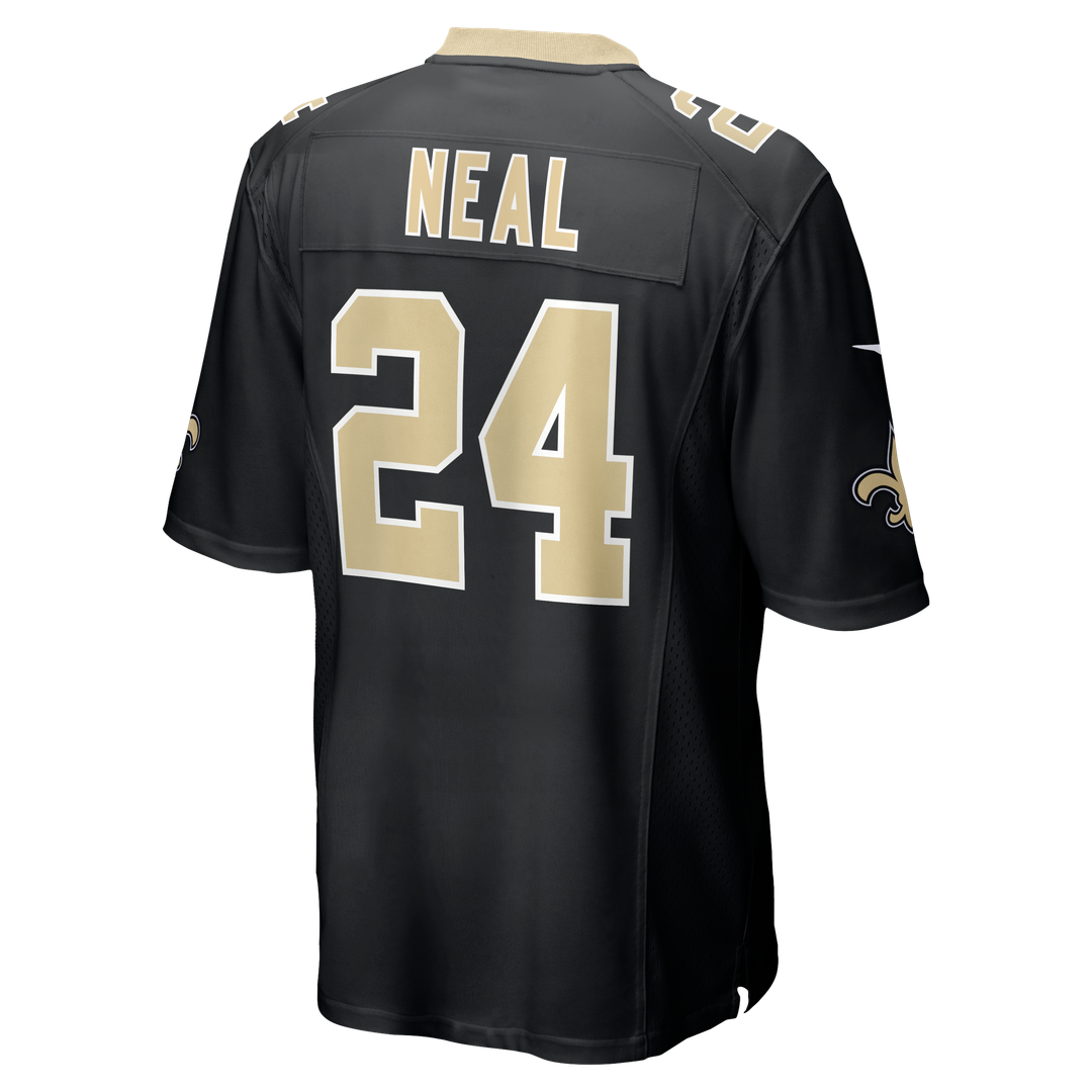 Devin Neal New Orleans Saints Black Team Game Jersey
